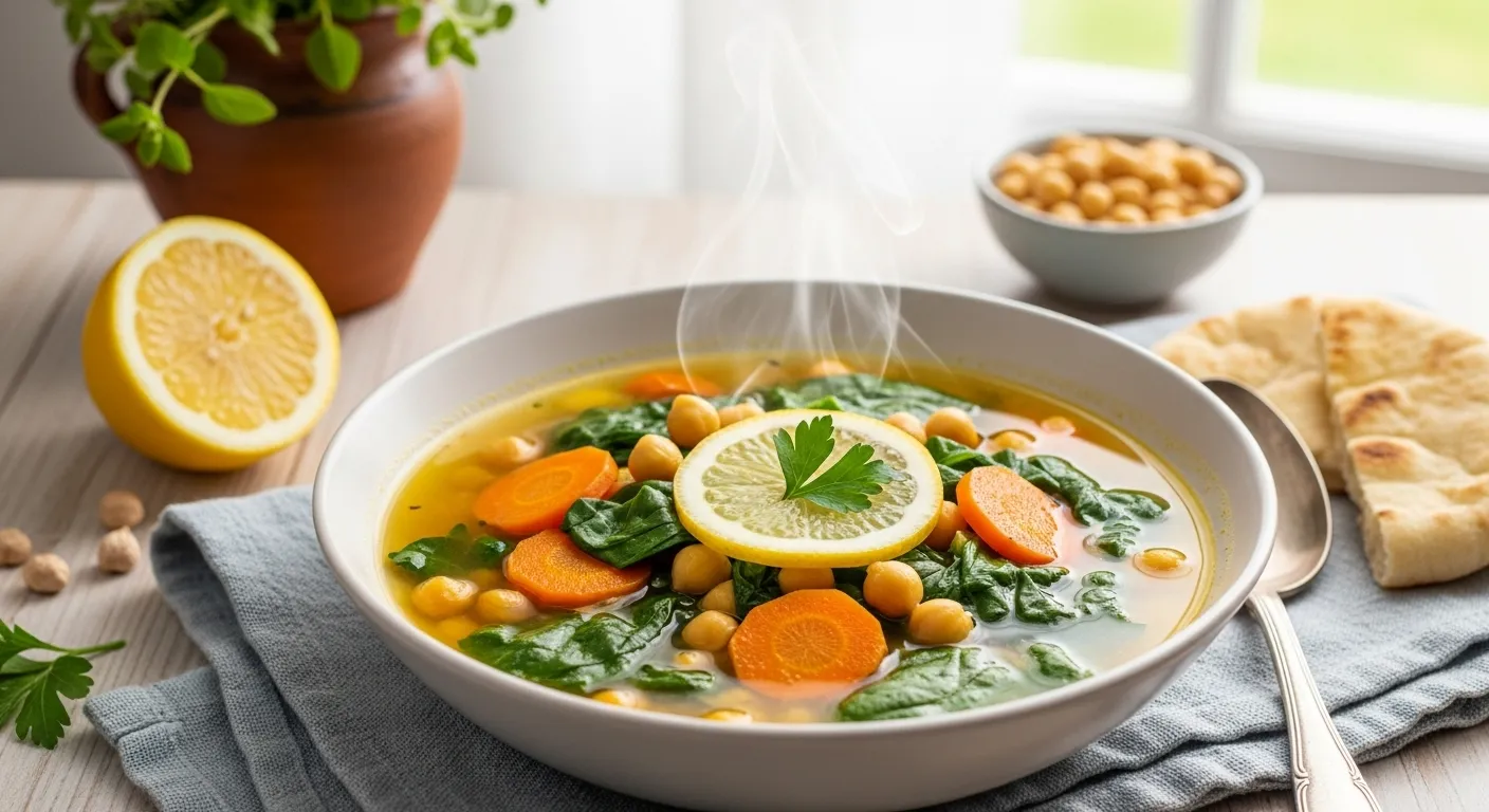Chickpea Lemon Soup