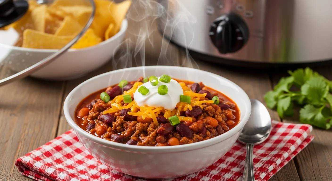 Crockpot Chili Beans Recipe