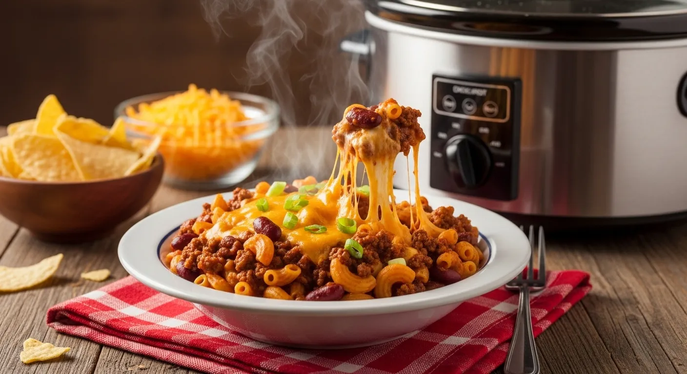 Crockpot Chili Mac Recipe