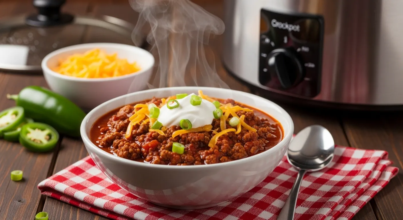 Crockpot Chili No Beans Recipe
