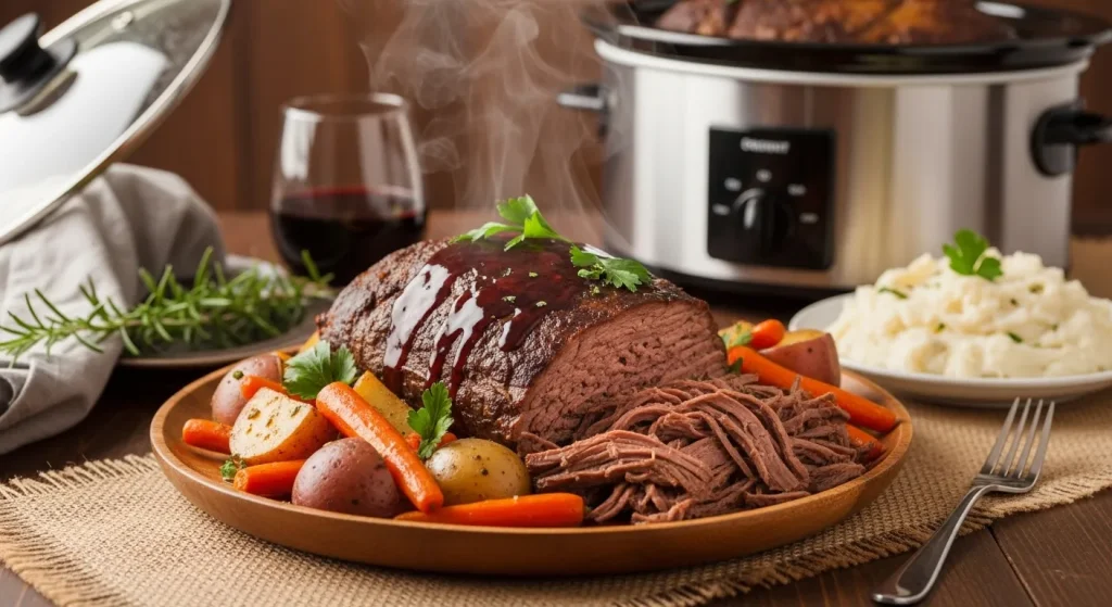 crockpot deer roast recipe