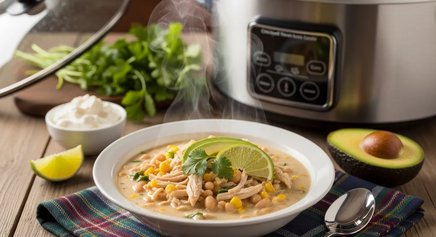 Crockpot White Chicken Chili