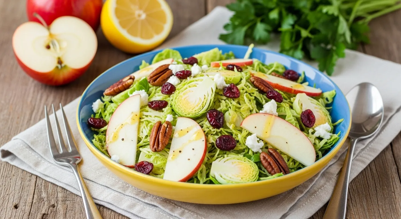 Shaved Brussels Sprouts Salad