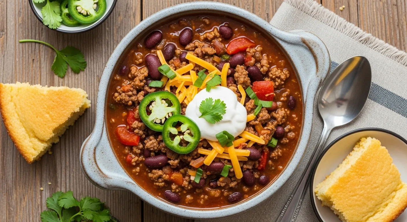crockpot chili recipe