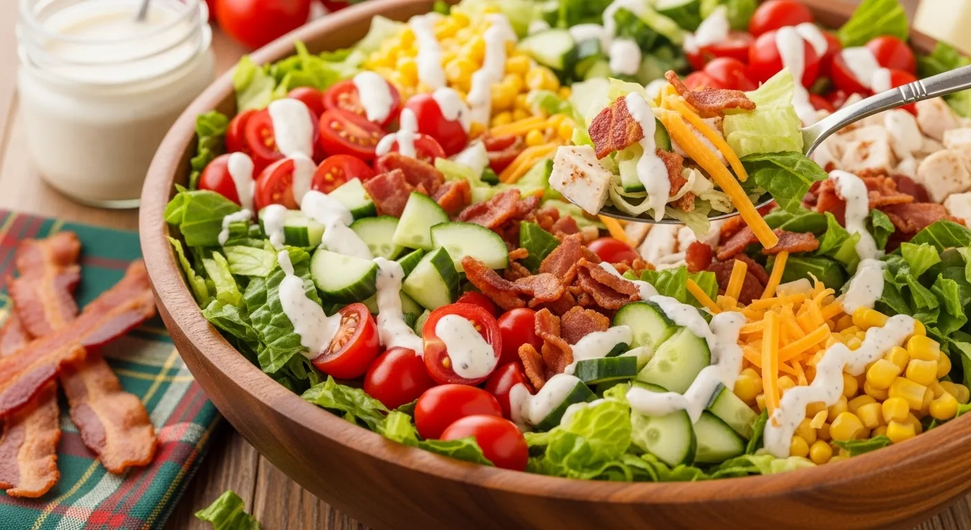 Bacon Ranch Chopped Salad
