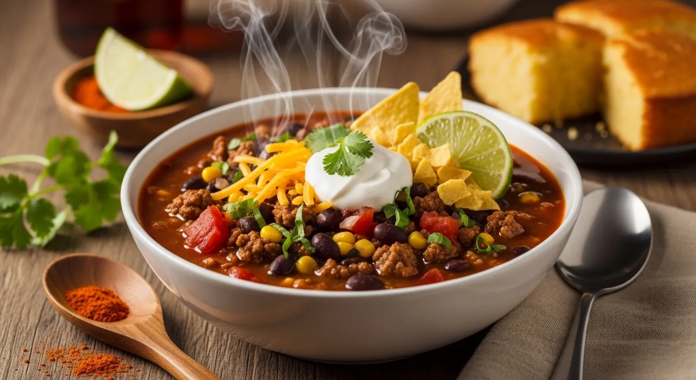 Black Bean Soup with Ground Beef Recipe