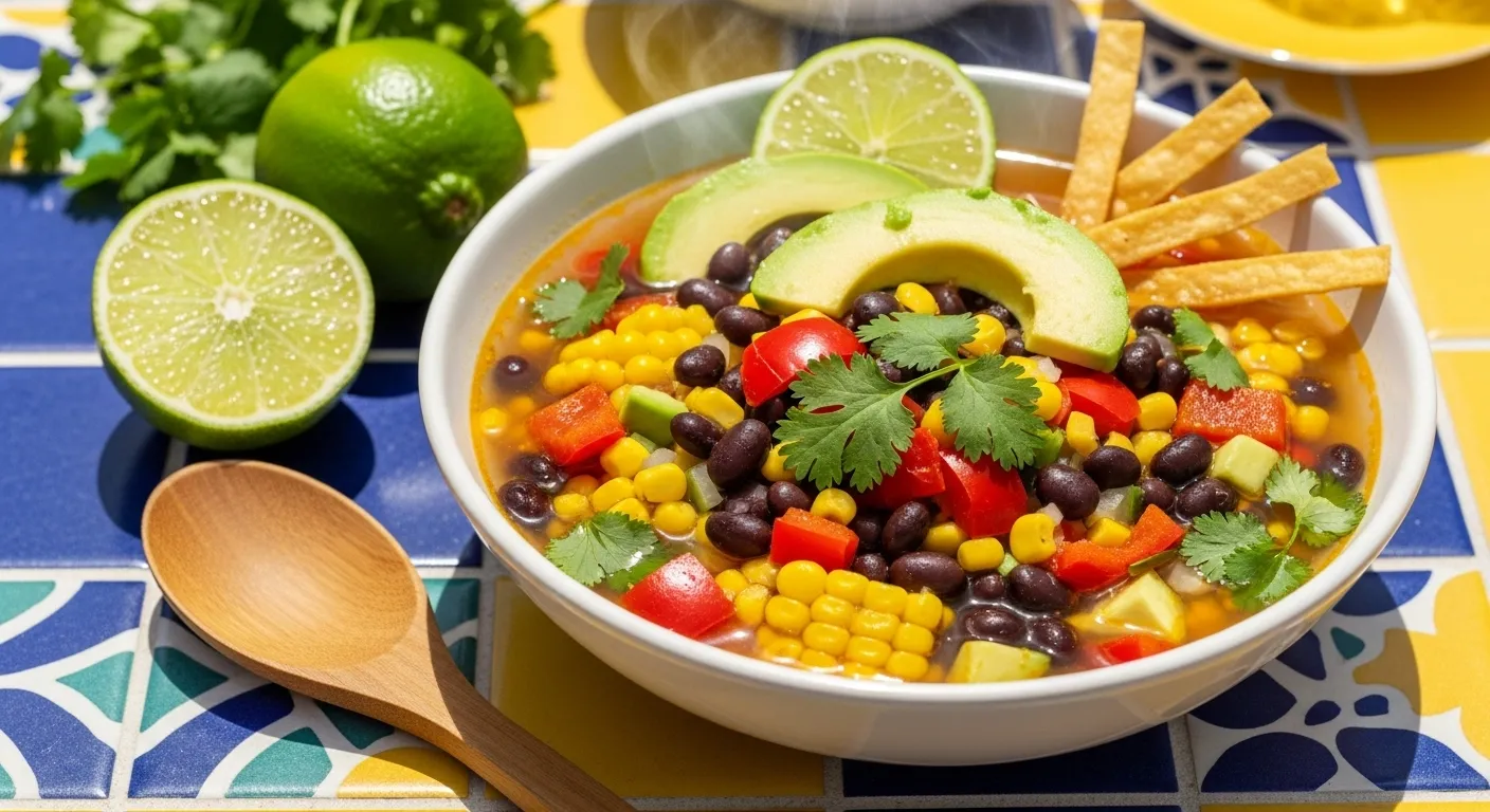 Black Bean and Corn Soup Recipe