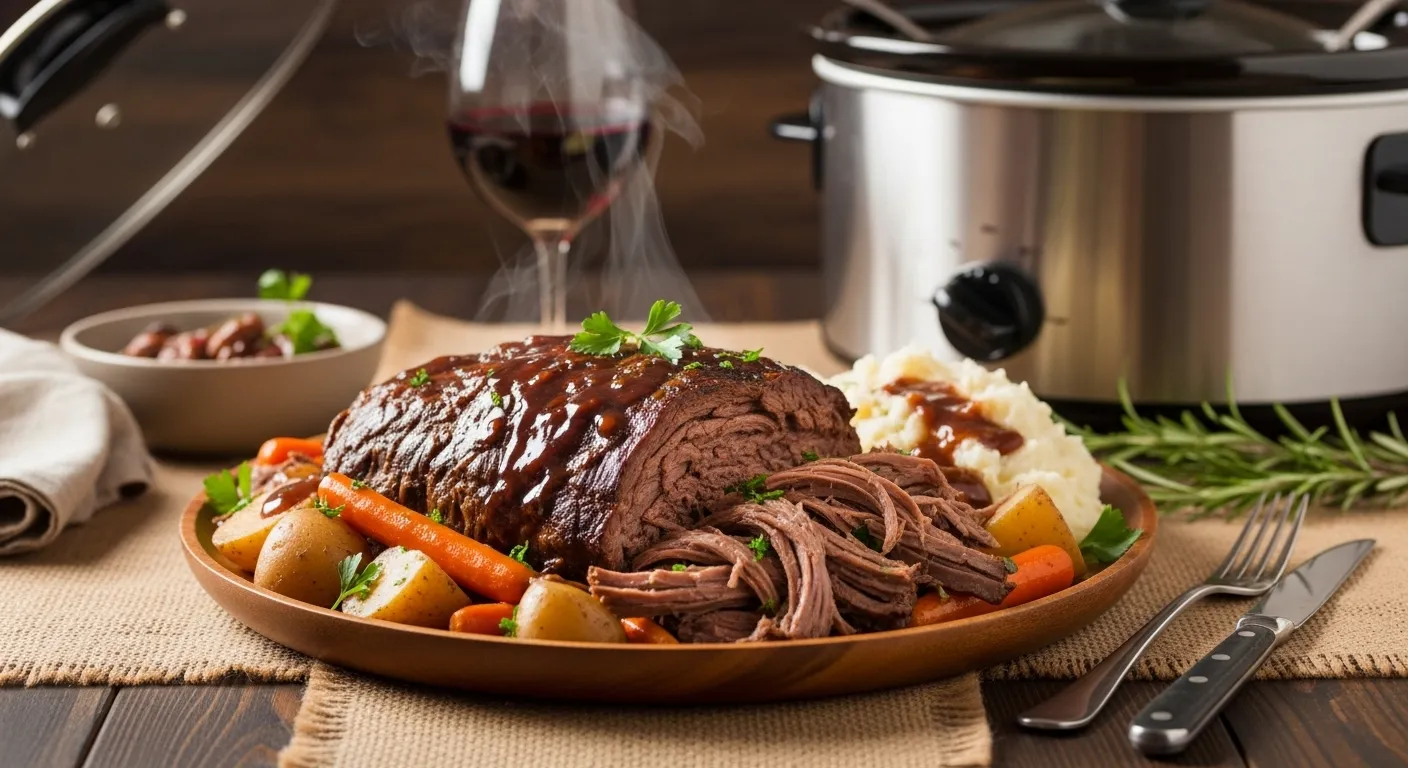 Crockpot Deer Neck Roast