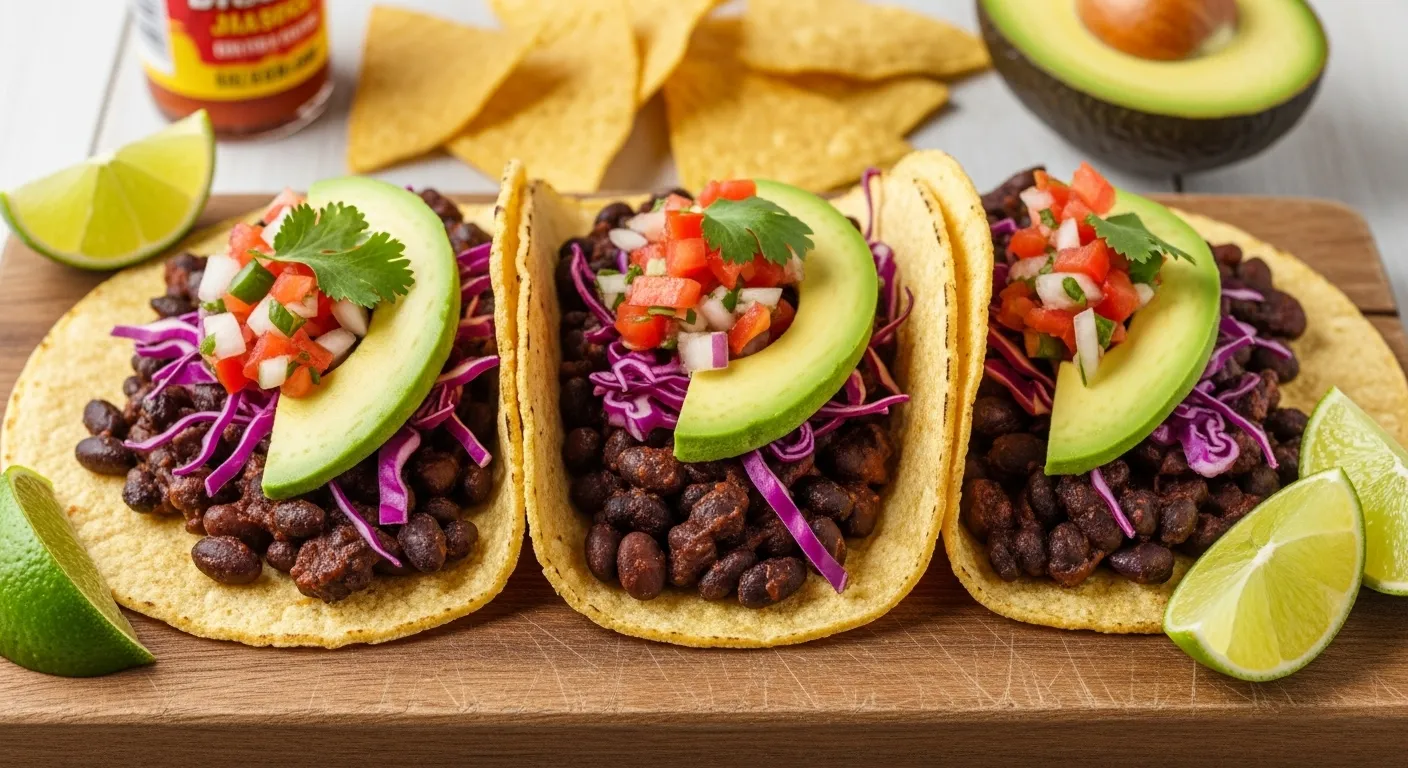 Gluten-Free Black Bean Tacos