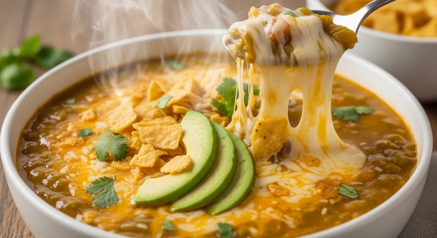 green chili cheese soup