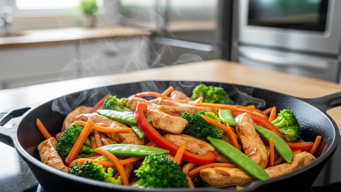 Chicken stir fry