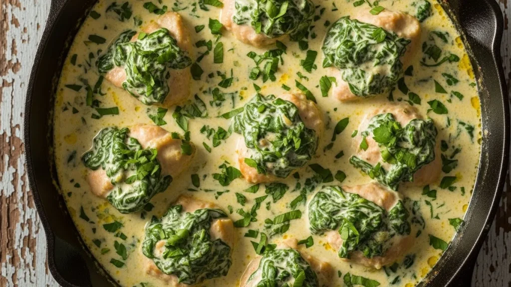 Creamy Spinach Chicken