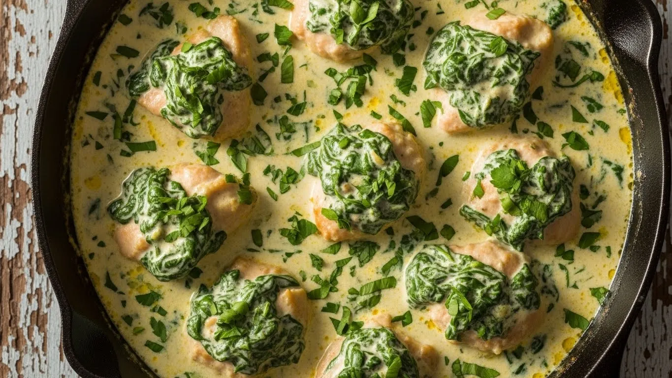 Creamy Spinach Chicken