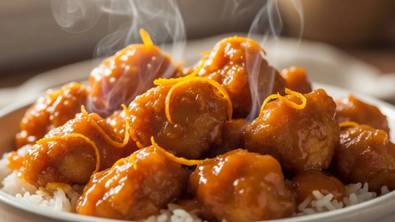 Gluten free orange chicken