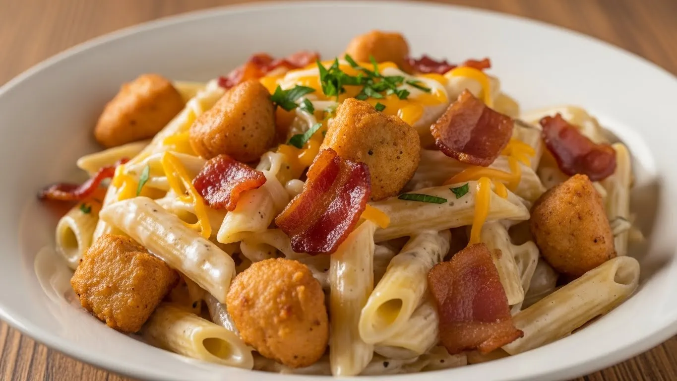 bacon ranch chicken pasta
