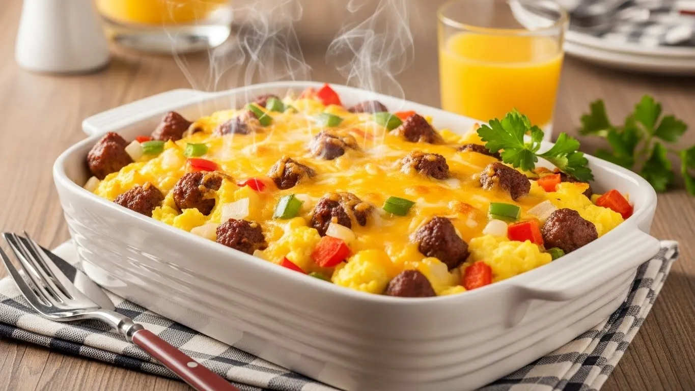 breakfast casserole with sausage