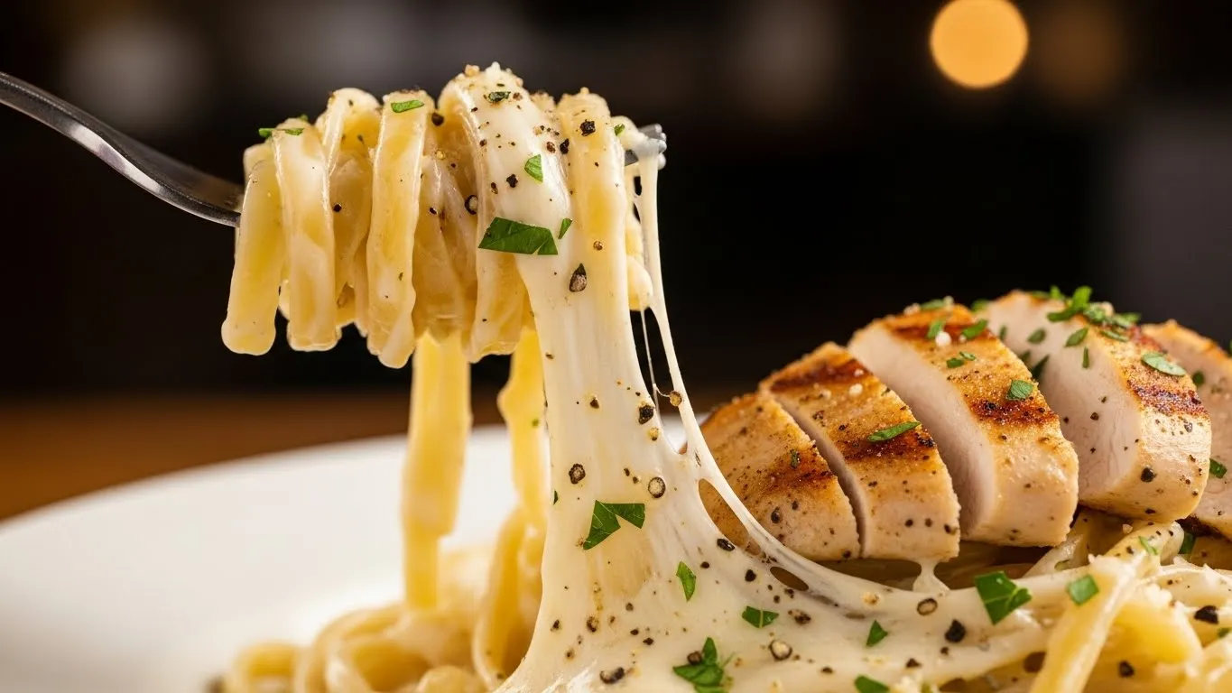 chicken Alfredo sauce