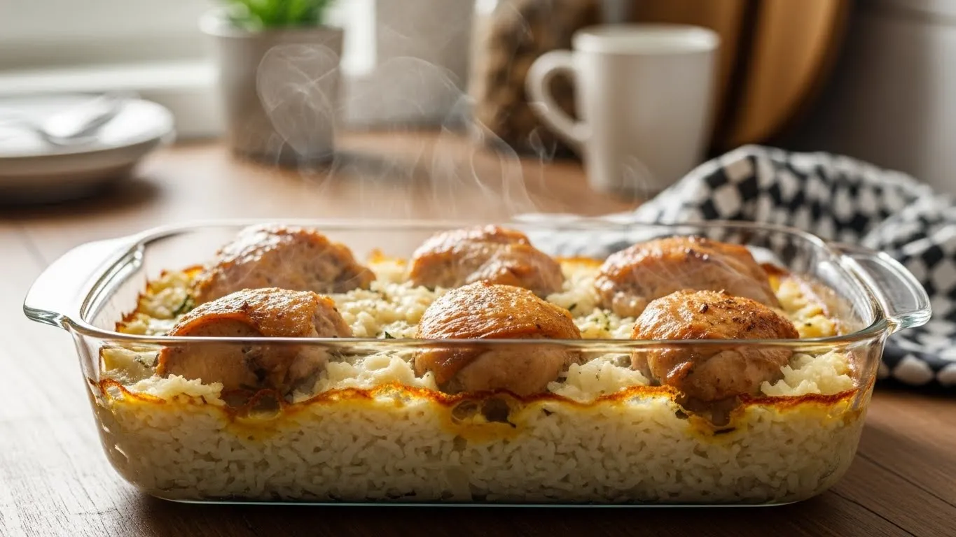 chicken casserole with rice