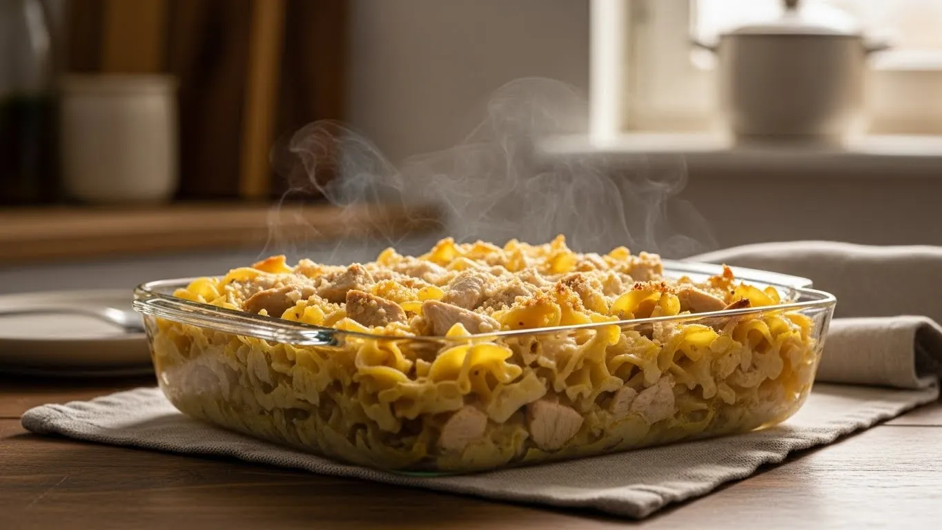 chicken noodle casserole