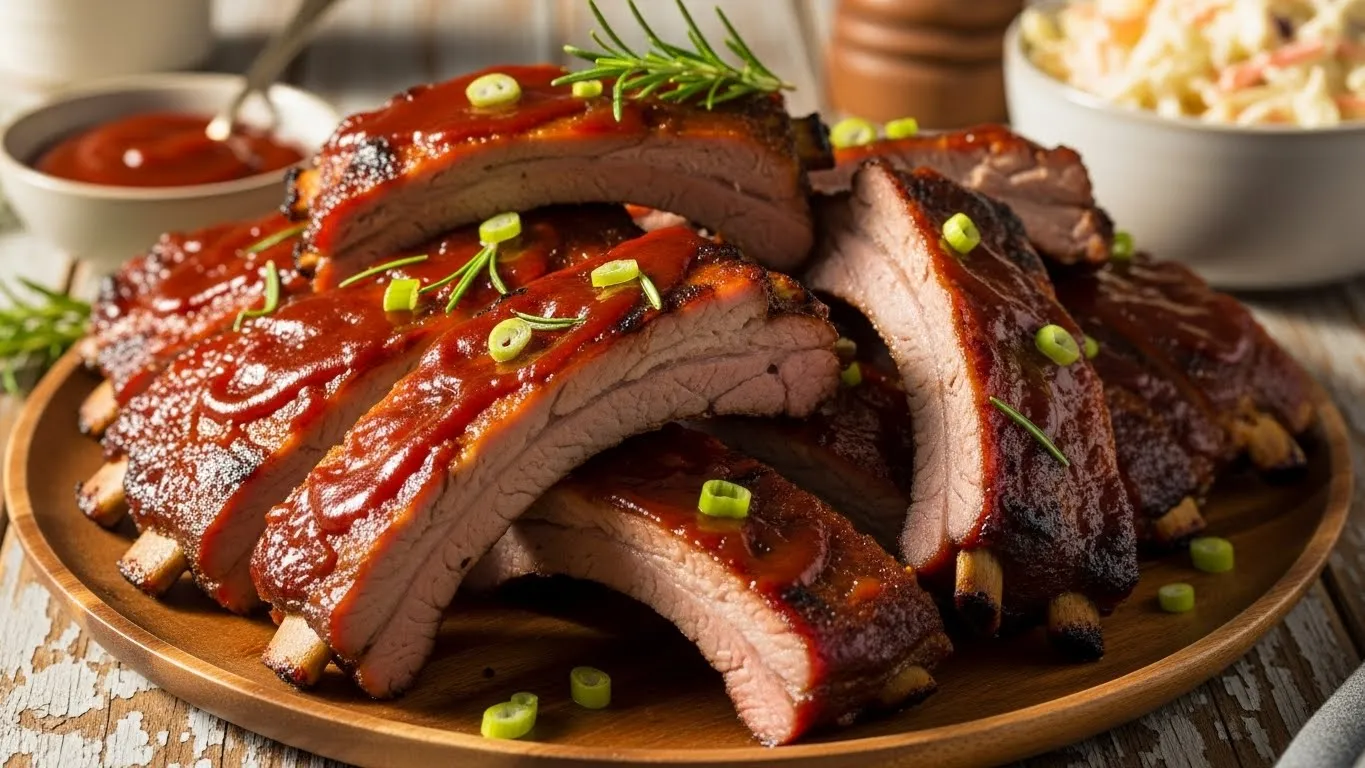 Crockpot bbq ribs