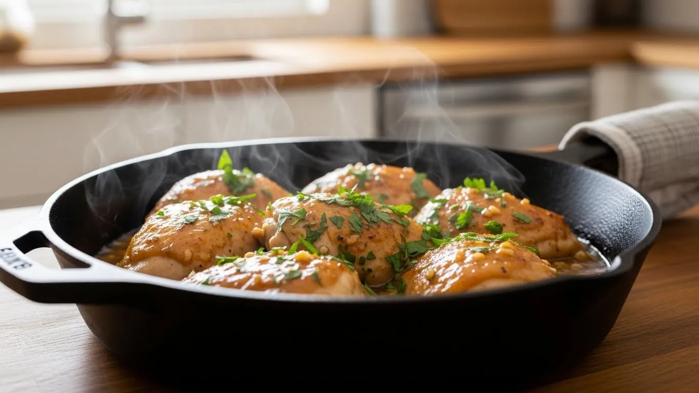 Garlic butter chicken recipe