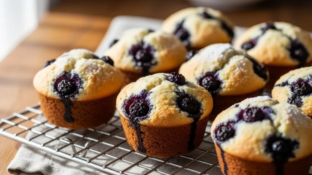 Gluten free blueberry muffins