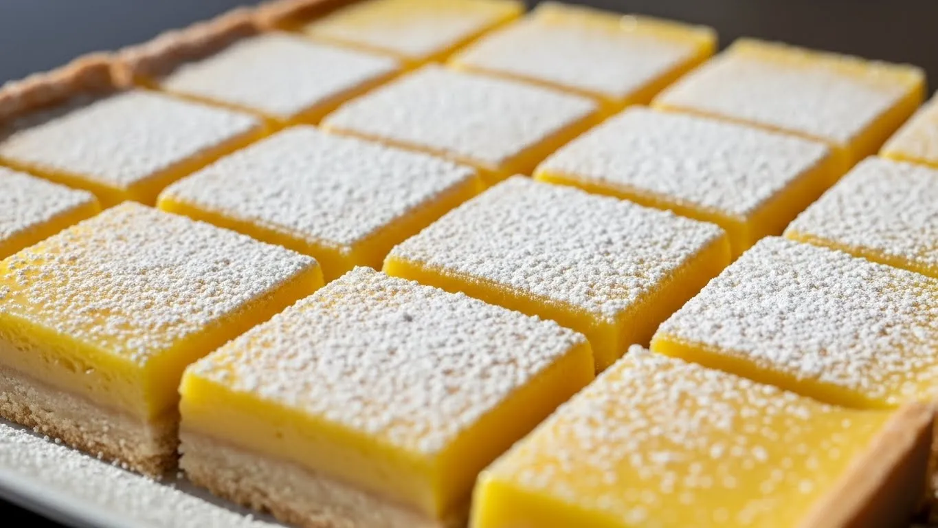 Gluten free lemon bars
