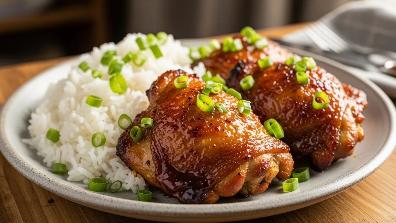 Miso Chicken Thighs Recipe