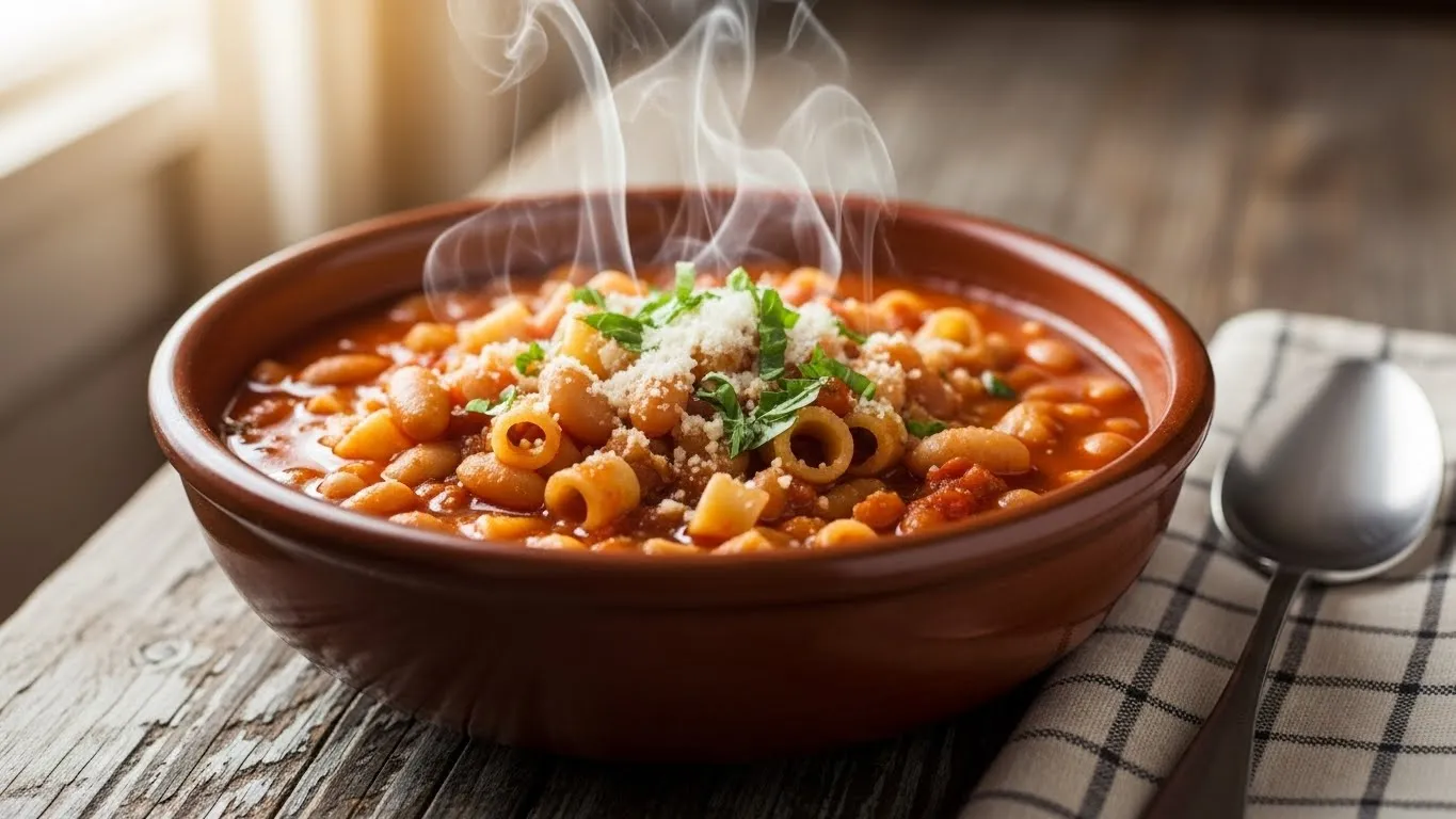 Pasta fagioli soup