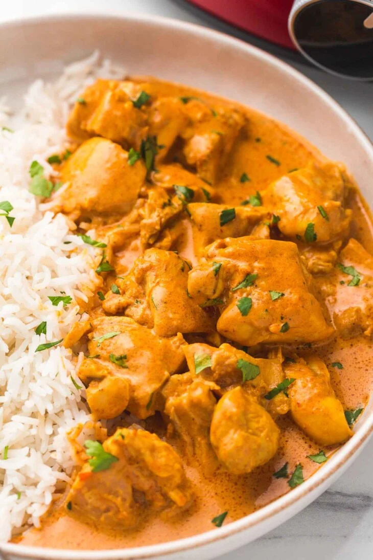 Slow cooker butter chicken recipe