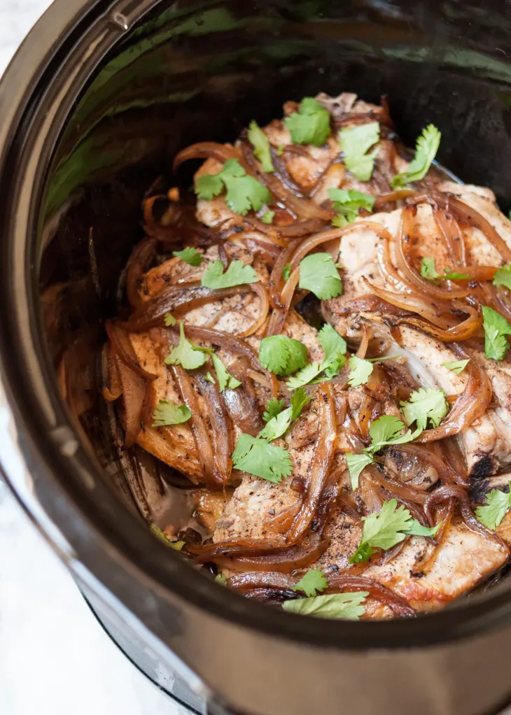 Slow cooker Pork Chops Recipe