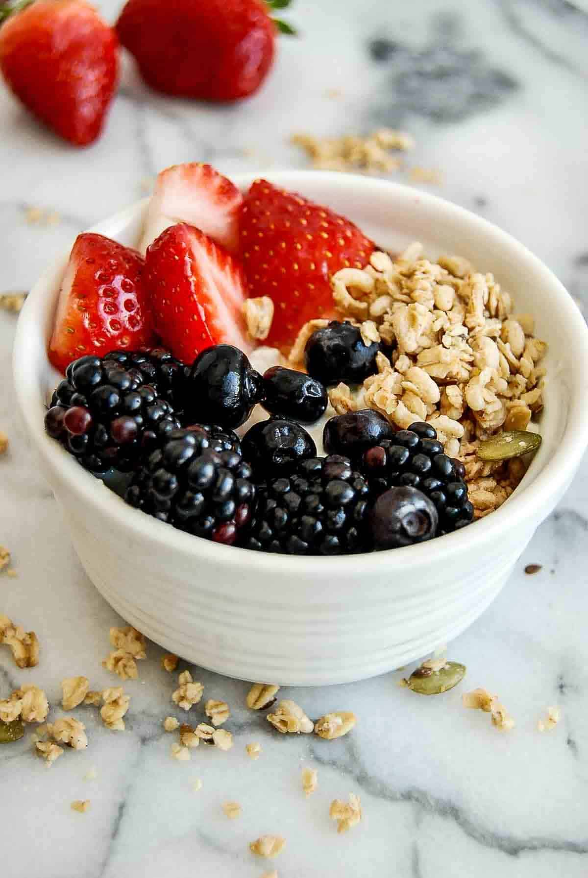 Cottage Cheese Bowl with Fruit