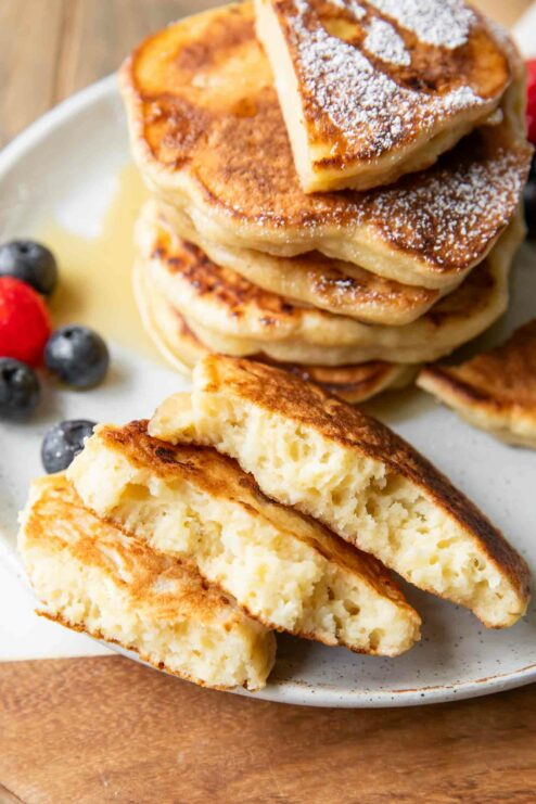 Cottage Cheese Pancakes (Soft, Protein-Rich, and Naturally Satisfying)