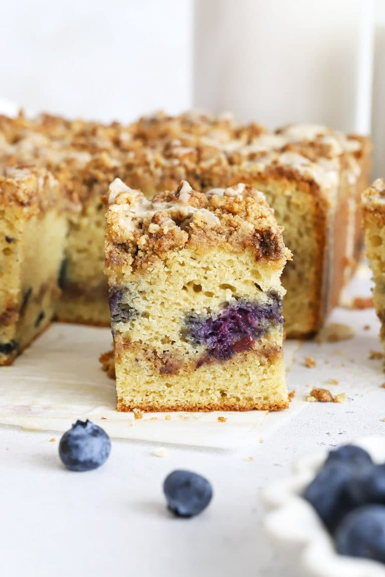 Gluten Free Blueberry Coffee Cake (Soft, Moist, and Made to Be Shared)