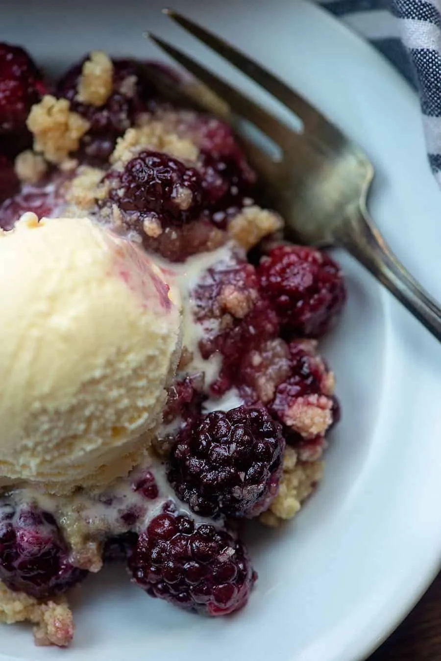 Low Carb Blackberry Cobbler (Warm, Jammy, and Comforting Without the Sugar Load)