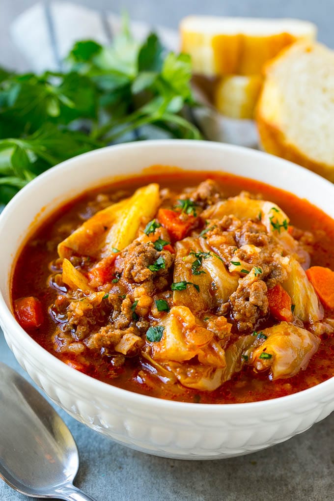 Cabbage Roll Soup (Hearty, Comforting, and Easy One-Pot Meal)