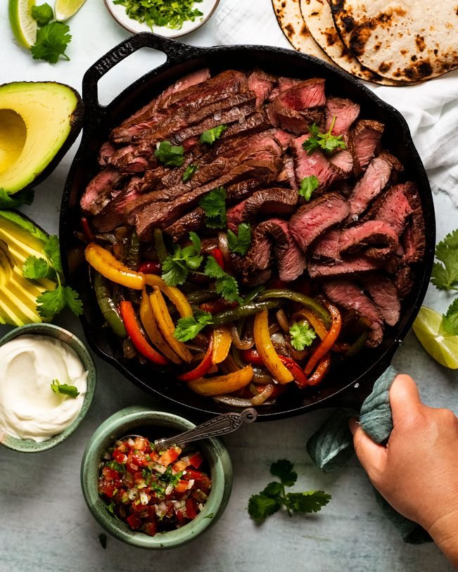 Beef Steak Fajita Recipe (Juicy, Sizzling Tex-Mex Favorite)