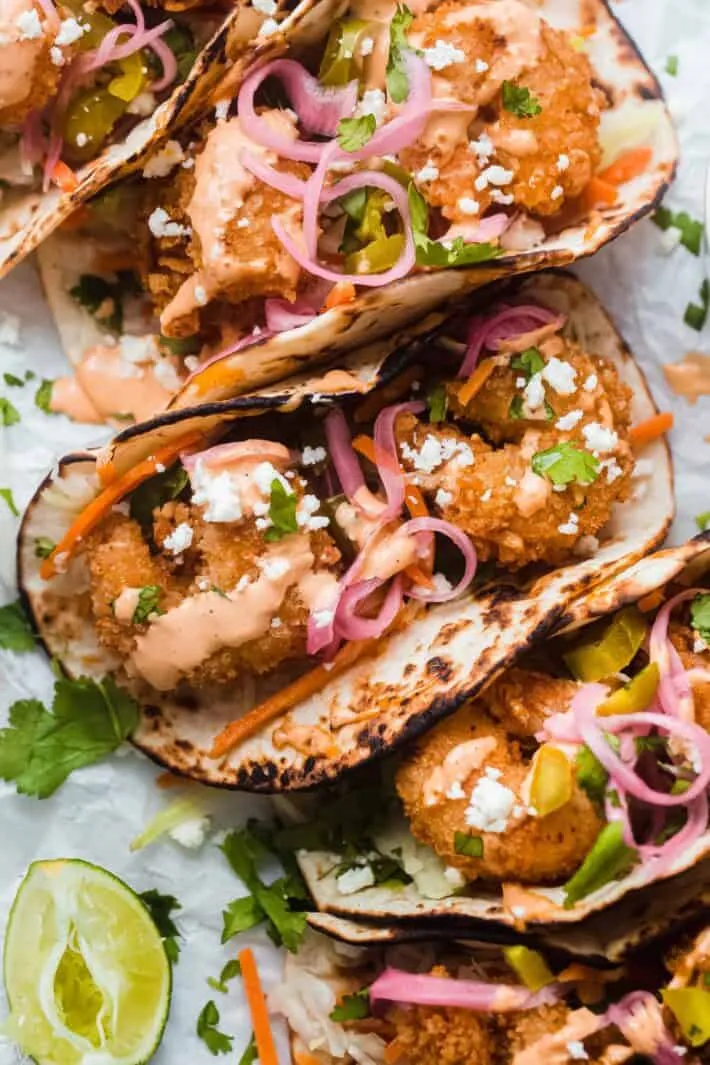 Baja Shrimp Tacos (Crispy, Zesty & Fresh Coastal Flavor)