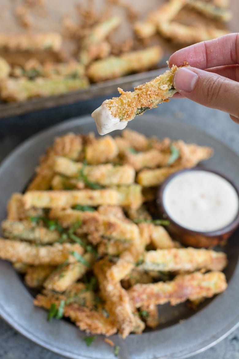 Keto Zucchini Fries (Crispy, Low-Carb & Guilt-Free Snack)